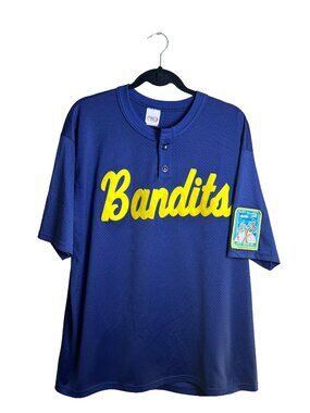 High Five Bandits Baseball Jersey Blue 2016 Adult XL
